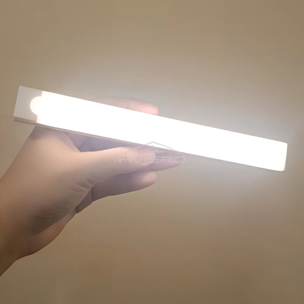 Motion Sensor Night Lights Wireless LED Lamp USB Rechargeable Magnetic For Wardrobe Room Closet Kitchen Aisle Tube Detector Bulb