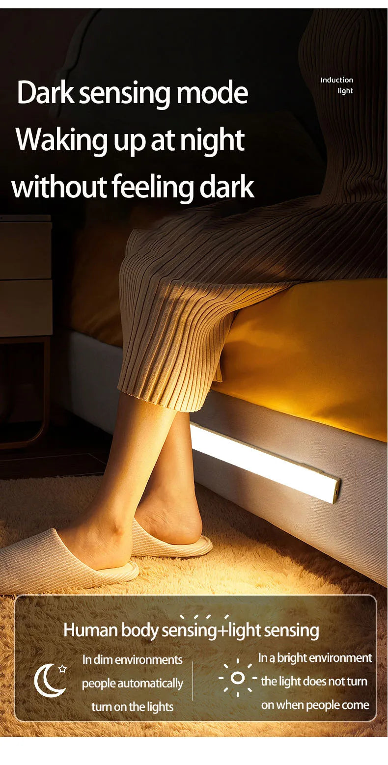 Motion Sensor Light Wireless Motion Sensor LED Night Light for Automotive sensor light Wardrobe Kitchen Stairs Cabinet Room lamp