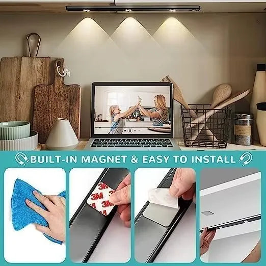 Motion Sensor Light LED Sensor Lamp Wireless Ultra Thin USB LED For Kitchen Cabinet Bedroom Wardrobe Indoor Lighting Night Light