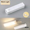 Motion Sensor Lamp, Wireless LED Bar Light USB Type C Rechargeable Night Light for Kitchen Cabinet Bedroom Wardrobe Staircase