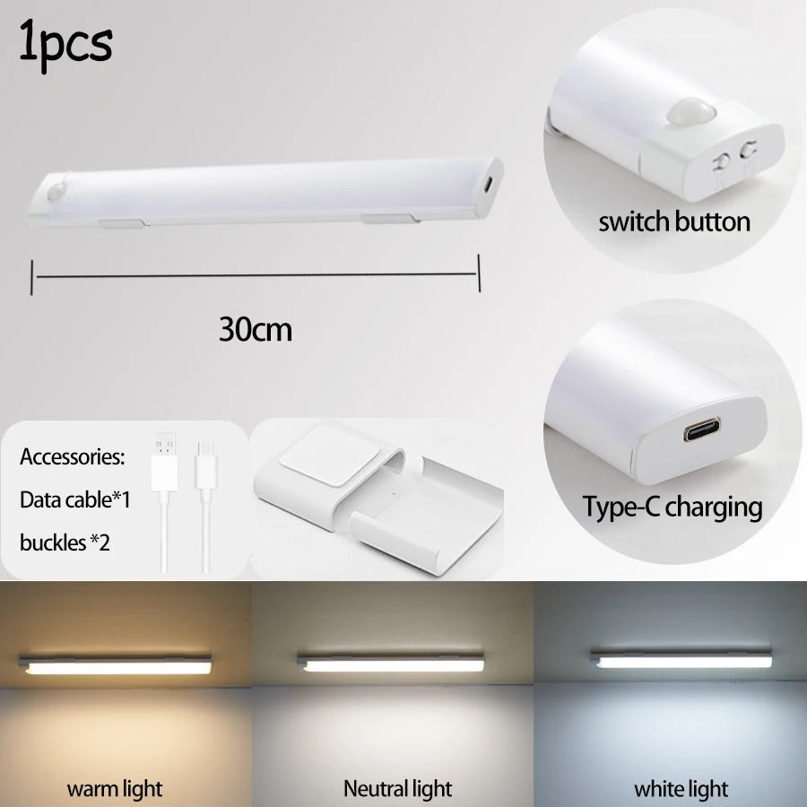 Motion Sensor Light Wireless Motion Sensor LED Night Light for Automotive sensor light Wardrobe Kitchen Stairs Cabinet Room lamp