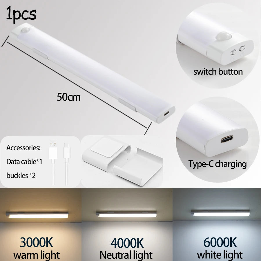 Motion Sensor Light Wireless Motion Sensor LED Night Light for Automotive sensor light Wardrobe Kitchen Stairs Cabinet Room lamp