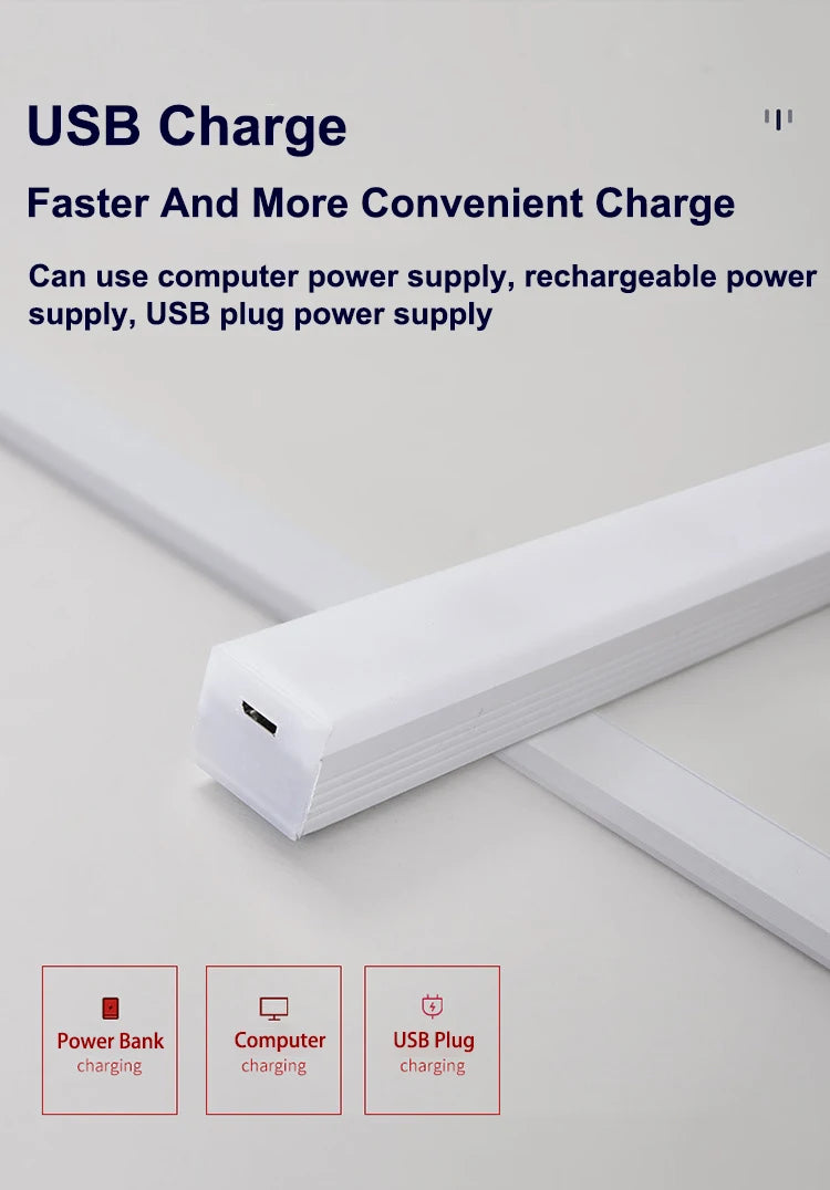 Motion Sensor LED Night Lights Wireless – Energy-Saving Backlight for Cabinet, Staircase & Home Kitchen