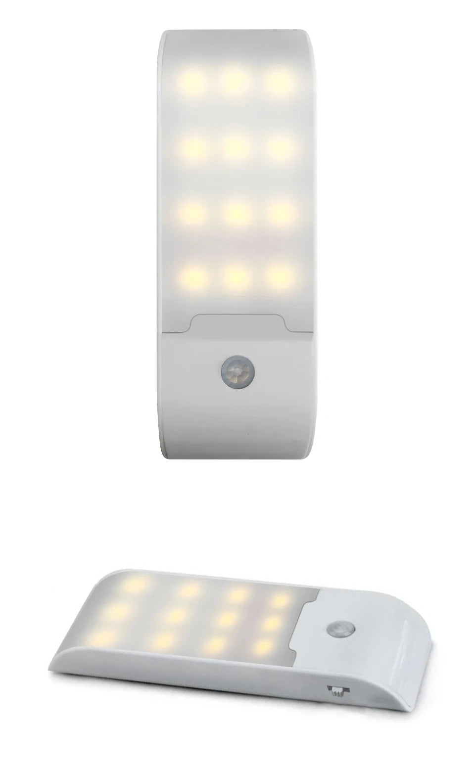 Motion Sensor LED Night Light Wireless Rechargeable Powered LED Cabinet Lamp For Bedroom Kitchen Wardrobe Staircase Lighting