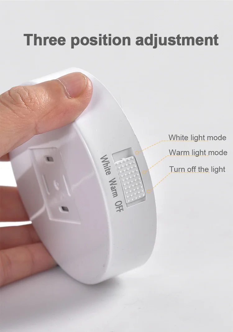 Motion Sensor Light Night Light USB Rechargeable Night Lamp for Kitchen Cabinet Wardrobe Lamp Staircase Wireless Closet Light