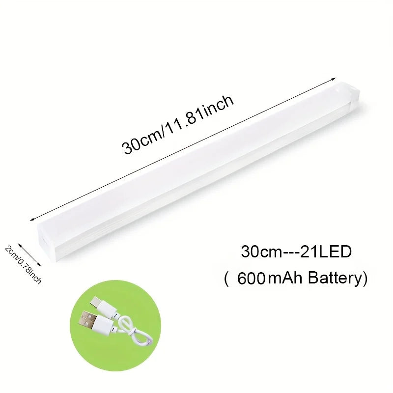 Motion Sensor Light Wireless LED Night Light USB Rechargeable Night Lamp For Kitchen Cabinet Wardrobe Lamp Staircase Backlight